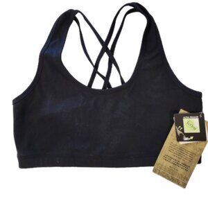 TH3 black sports bra Size Large